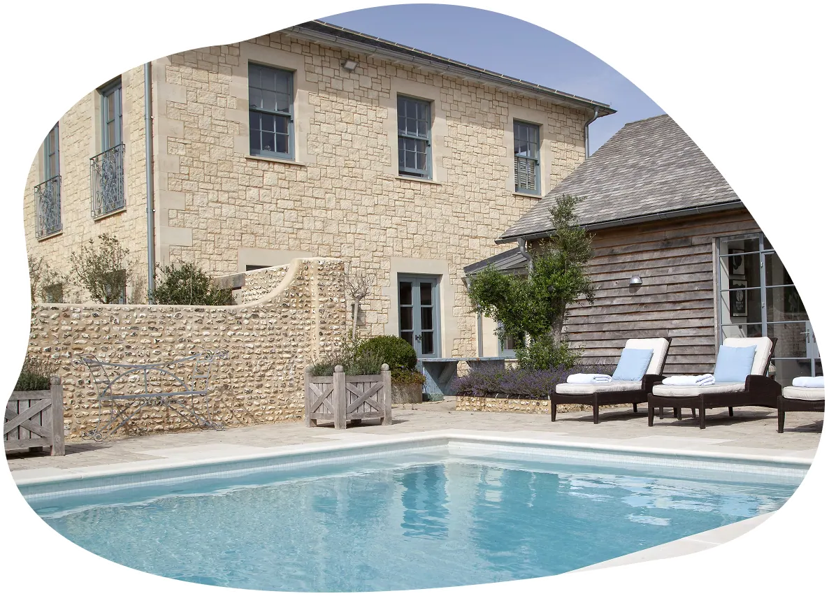 Feature swimming pool